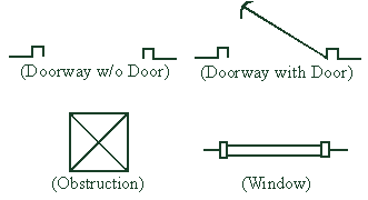 Door & Window Symbols